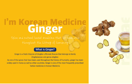 [I'm Korean Medicine] Ginger